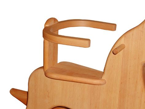 Sitzreifen für Holzschaukelpferd Fohlen, Schöllner Holzspielzeug.